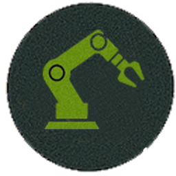 Automate icon – workflow nodes (green)